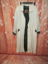 Julius Lang Mantel Trachtenmantel beige dunkelgrün geschätzte Grösse XL