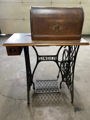 Antike singer nähmaschine mit - antike,