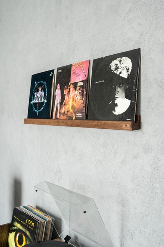 Vinyl wandregal schallplatten - wandregal,