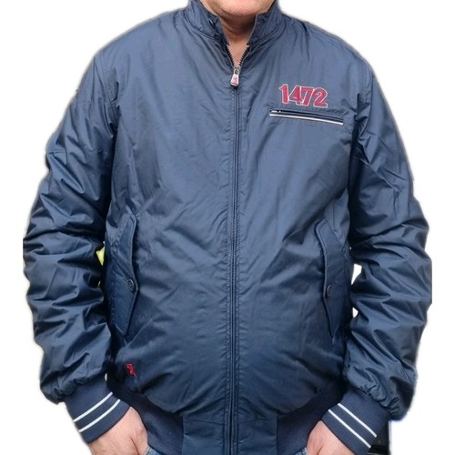 Herren jacke jaggy 1472 blau - jacke,
