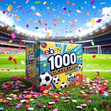 Fußball Topps Panini Leaf Mystery XXL 1000 Sammelkarten – ideal für Einsteiger!