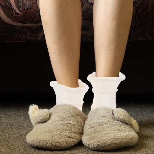 Warme pantoffeln damen - pantoffeln,