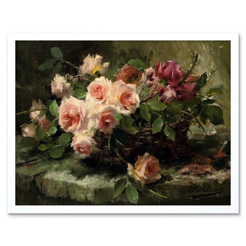Gemälde mortelmans rosa - mortelmans, rosen