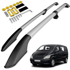 für MERCEDES VITO / VIANO W639 2003-2014 GETEILTE DACHRELING KURZER RADSTAND