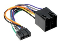 Radioadapter für Kenwood 16-polig 22x10mm auf ISO KDC-/KRC-Modelle Autoradio