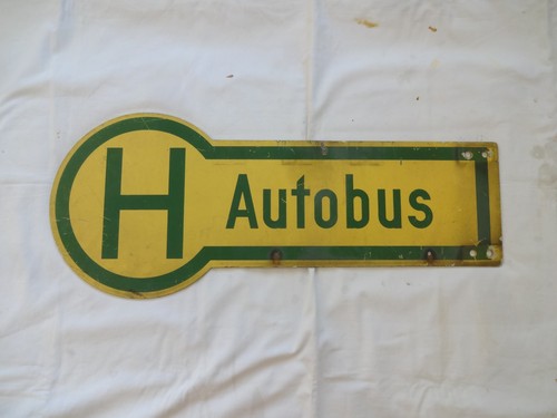 Altes blechschild - altes,