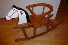 Vintage schaukelpferd herlag - vintage,