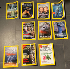 Zeitschriften National geographic 10 Hefte aus Jahrgang 2012