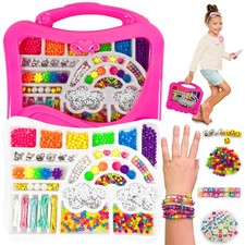 OUTLET DIY Schmuck-Bastelset im Koffer – Armbänder, Halsketten & mehr