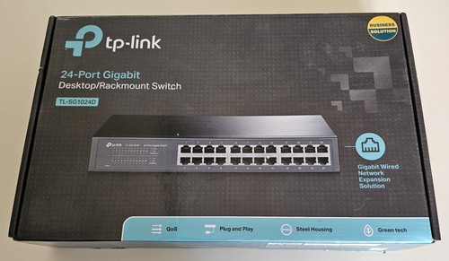 Link port gigabit - 24-port, switch