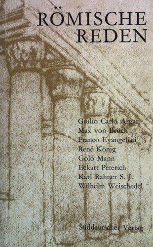 Römische reden giulio carlo - römische,