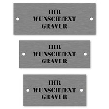 EDELSTAHL TÜRSCHILD