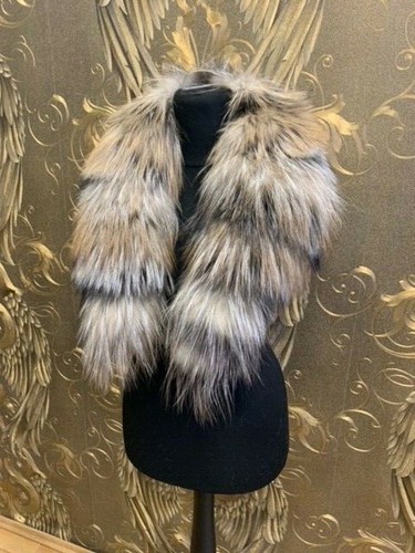 Fuchskragen fox collar grau - fox,