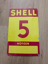 Shell emailschild emaille - shell,