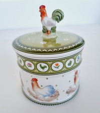 Villeroy & Boch Farmers Spring Dose Ostern Neuw. Huhn Hahn Gockel Henne