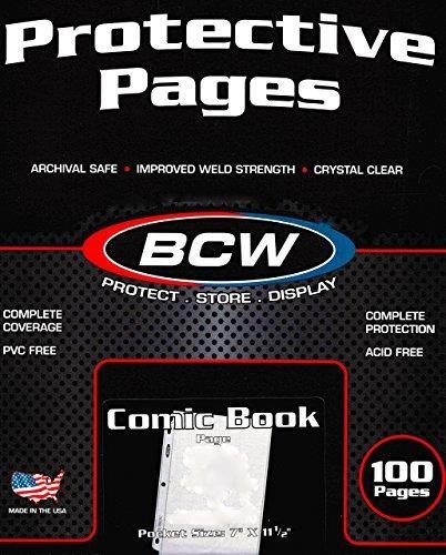 Bcw comic book page - page, (100