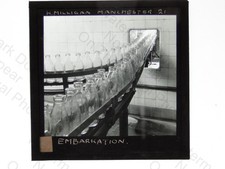 Milchflaschenförderband