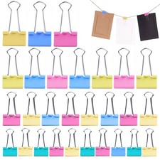 75 Stück Foldback Klammern