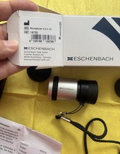 Eschenbach Monokular 4,2x12, Fokussierbares Keplersystem mit Ledertasche neuw.