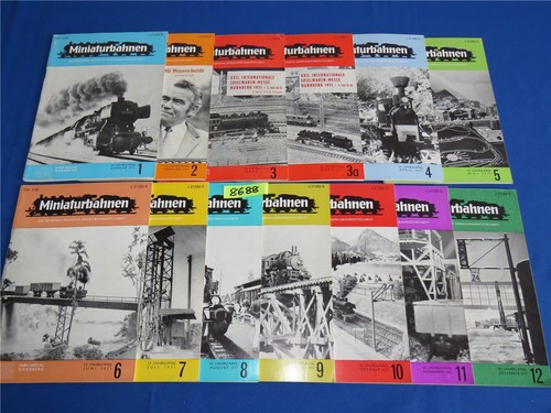 Miniaturbahnen 1971 kompl