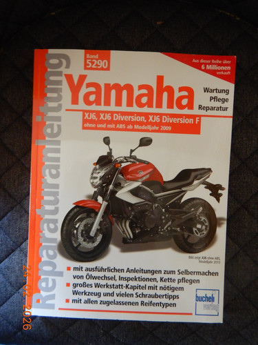 Reparaturanleitung yamaha xj6 - yamaha,