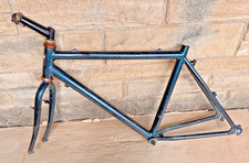 UNIVEGA Alu Rahmen Set MTB 26 " Sitzrohr 50 cm Fixie Vintage Steuersatz Vorbau