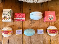 9x Vintage unbenutzte Seifen