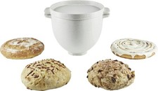 Kitchenaid Küchenmaschine Zubehör 5KSM2CB5BGS Brotbackschüssel + Deckel  B Ware