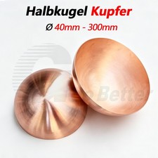 Halbkugel kupfer roh - halbkugel,