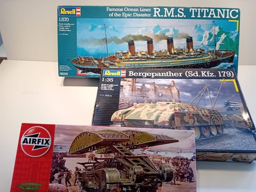 Diverse modellbausätze - 3x,