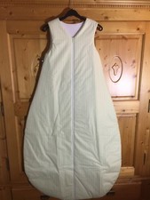 Julius Zöllner Winter Schlafsack 150 cm Birnenform NEU Streifen grün