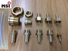 Schlauchtülle Tülle 1.2 Zoll ab 1/8" 3/8"  1 Zoll Tüllen Messing  Schlauchnippel