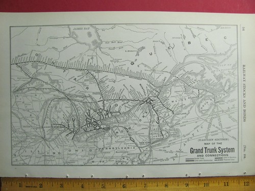 1917 grand trunk - grand, railroad
