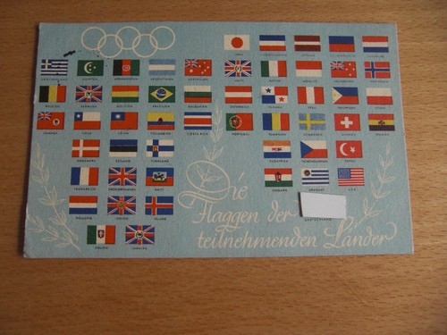 Postkarte olympia 1936 - postkarte,