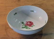 Fürstenberg Schale Rote Rose