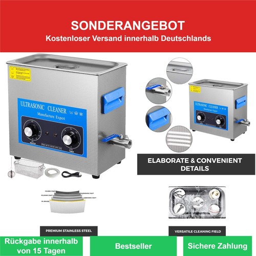 Vevor ultraschallreiniger 5l - ultraschallreiniger, 6,5l