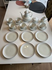 Krautheim Selb Bavaria Teeservice für 6 Personen – 21-teilig –sehr guter Zustand