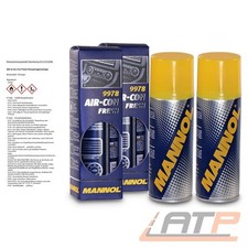 MANNOL 2x 200 ml AIR-CON FRESH KLIMAANLAGENREINIGER DESINFEKTIONSSPRAY