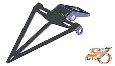 YAMAHA YZF-R6 Kennzeichenhalter RJ11 RJ15 RJ155 mit Beleuchtung 