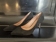 Hugo Boss Wildleder Pumps 38,5 Suede Schwarz