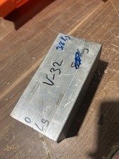 1x Alu Aluminium Vierkant Reststück 90 x 90 x 177 mm,  3,8 Kg   (V-32)