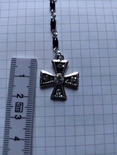 Halskette mit kreuz - mit, anhänger
