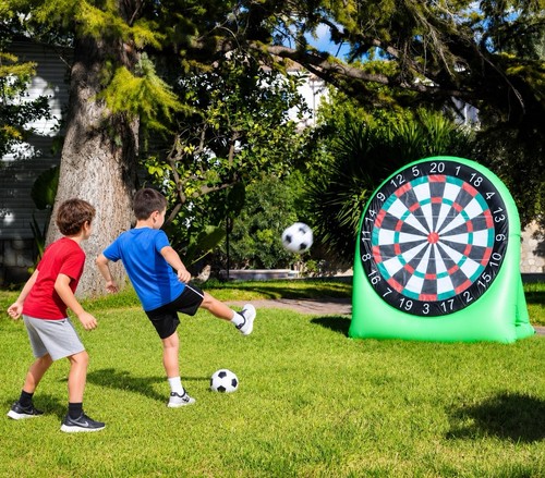 Riesige aufblasbare fußball - aufblasbare,