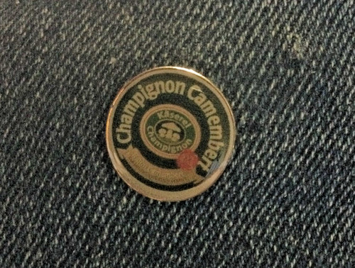 Champion camembert pin - camembert,