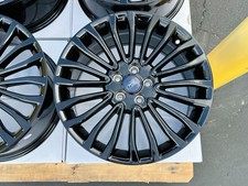 (Set of 4) NEW Gloss Black 18"