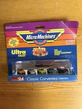 Vintage Micro Machines  Set Galoob Classic Corvettes Ungeöffnet