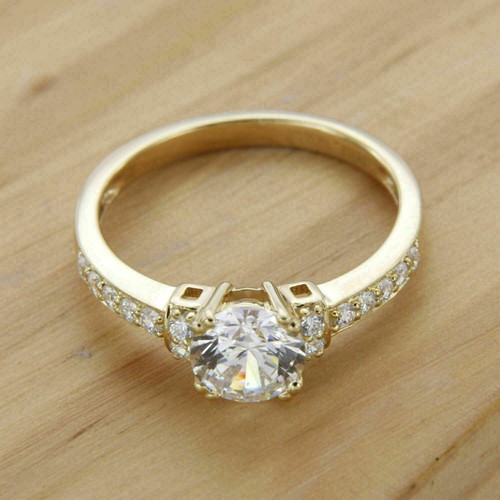 Damen ring kt rund - damen,