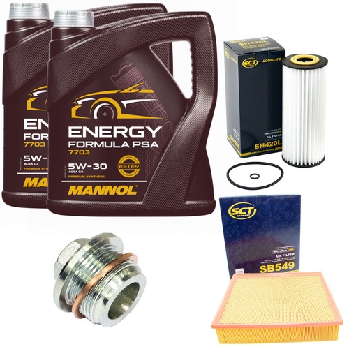 Motoröl filter set 8 - set, 5w-30