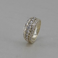 Ring in 585/14k Gelbgold, mit