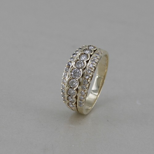 Ring 585 14k gelbgold mit - 585/14k,